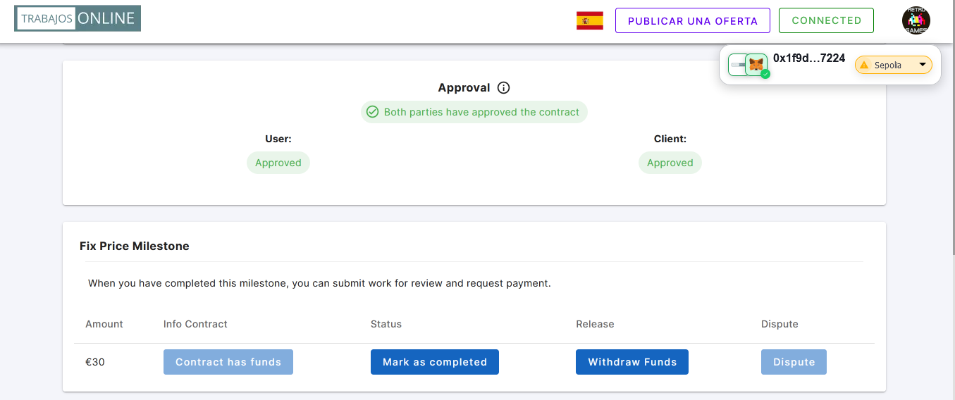 Marcar tarea como completada